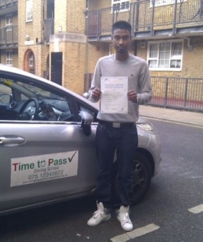 04 Wahoo!!!! I've passed my driving test,I couldn't have done it without Nurul, He helped me keep calm and made every lesson enjoyable and a great laugh. So I would recommend him & Time to Pass Driving School to everyone. Thank you Nurul, You are amazing...