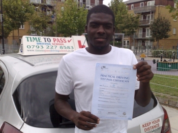 My experience of learning to drive with Time to Pass Driving School was fun and efficient. I was challenged and pushed by Rahman, which I feel helped me to pass first time!!!  He has a brilliant method of teaching and he is a brilliant person.  I would recommend him to anyone cheers.

Al ameen....